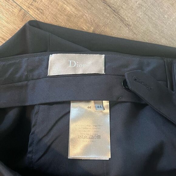 Dior black pants size 44 - Picture 4 of 10